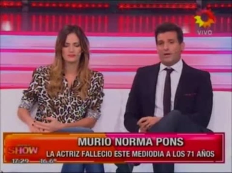 La muerte de Norma Pons: hablaron su coach y su parteneire en Bailando 2014