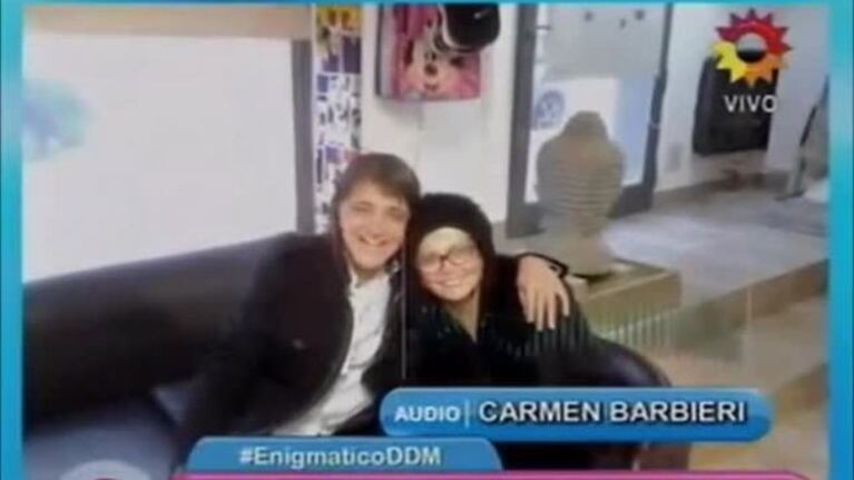 Carmen volvió a los brazos de su primer amor