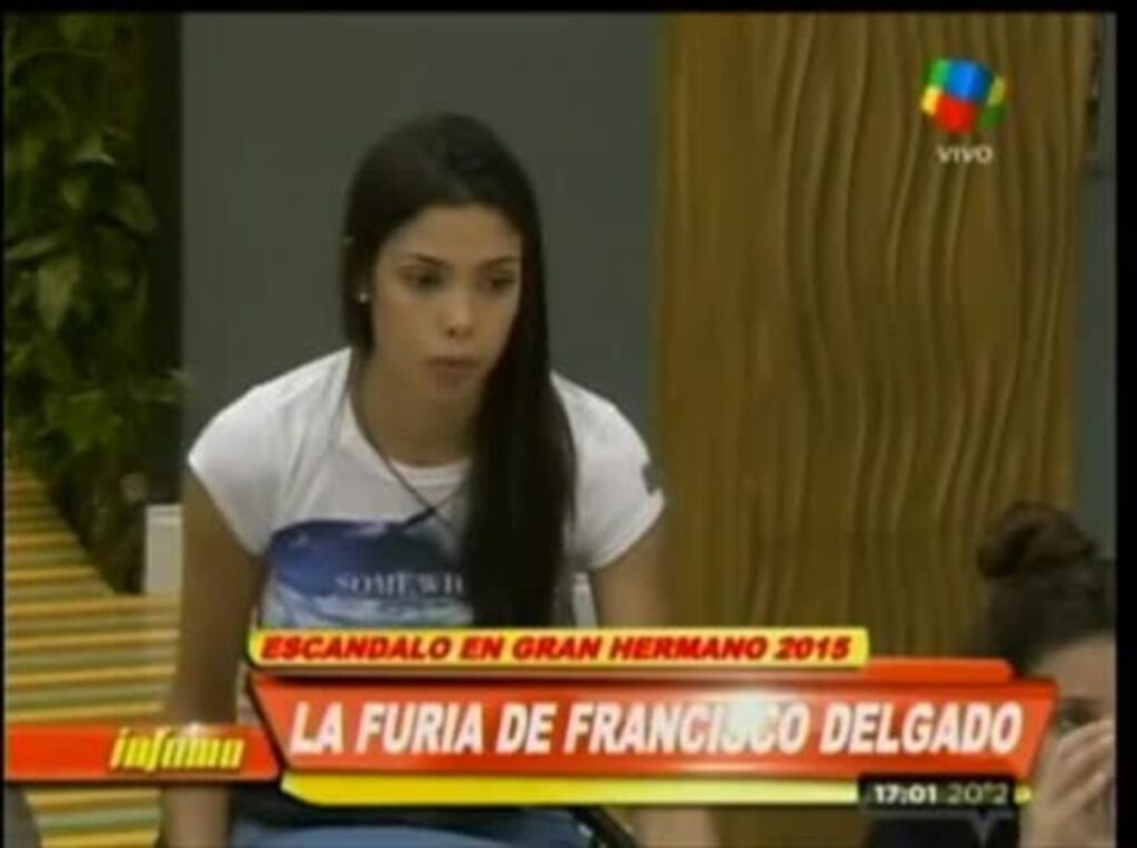 Francisco Delgado habló en la casa de Gran Hermano 2015