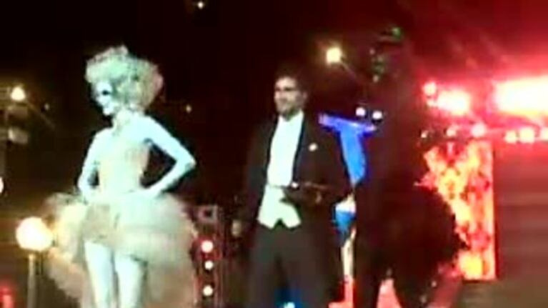 Marcela Kloosterboer, deslumbrante e irreconocible en la pasarela