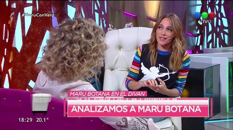 La declaración hot de Maru Botana en Cortá por Lozano