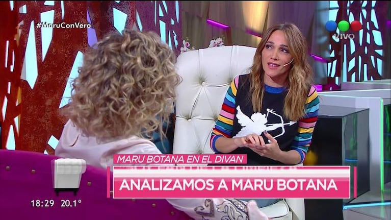 La declaración hot de Maru Botana en Cortá por Lozano