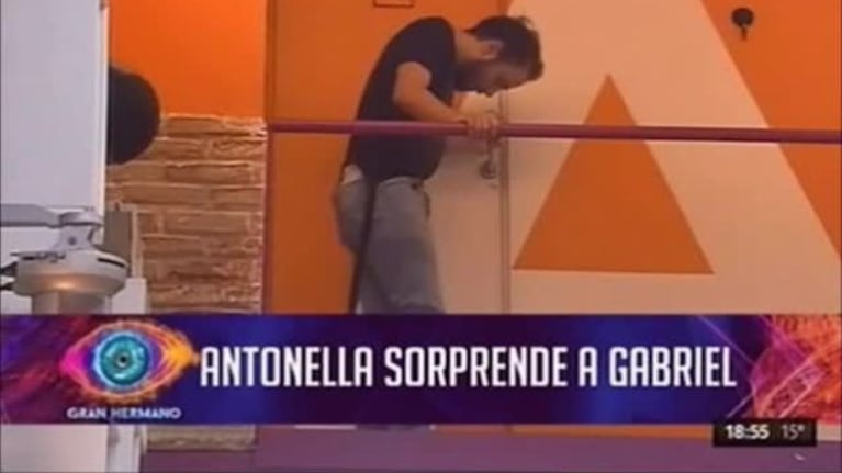 Gabriel y Antonella se reencontraron en el ático de GH 2016
