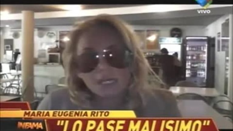 María Eugenia Ritó: "Tuve una época de excesos y estoy muy arrepentida, me hizo mucho daño"