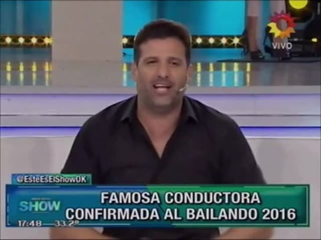 Mirá el divertido blooper en Este es el show cuando presentaron a Ernestina Pais como la primera confirmada para Bailando 2016