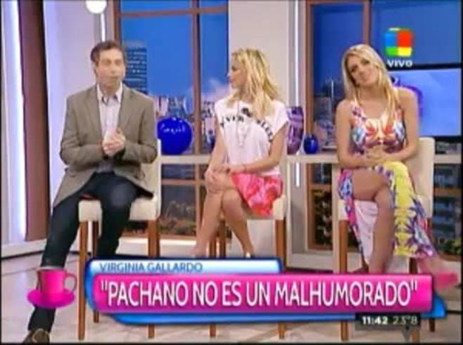 Virginia Gallardo reveló que se fue del casamiento de Paula y Peter con Federico Hoppe