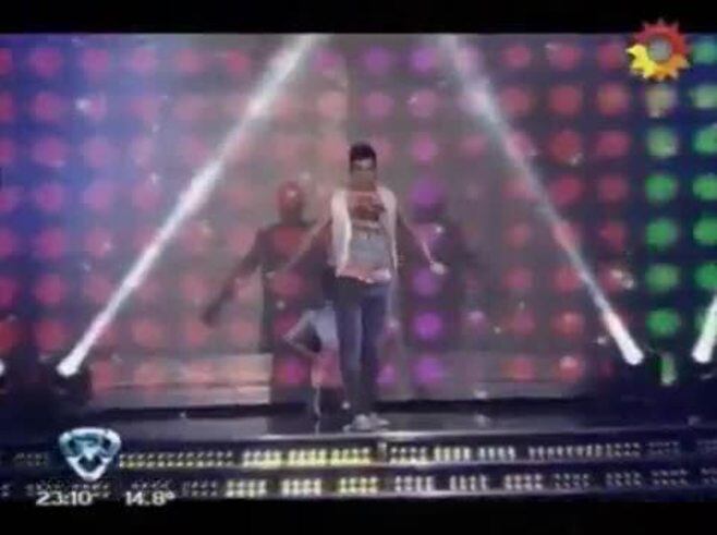 Charlotte Caniggia falló en la coreografía y estalló en llanto