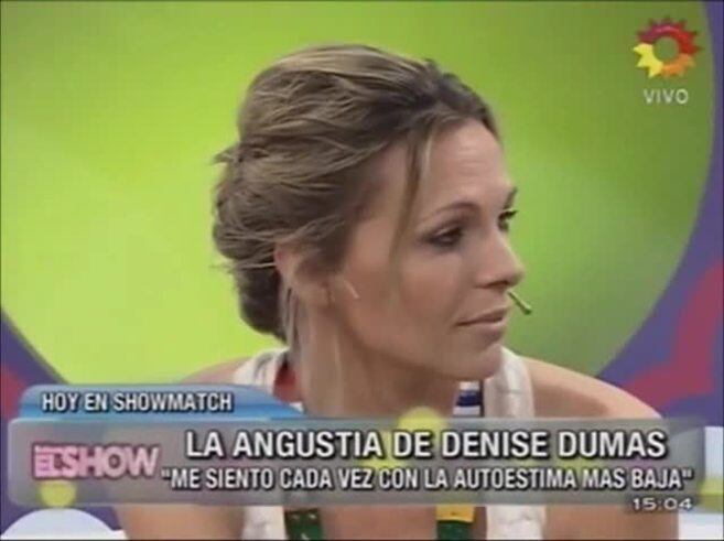 El día en el que Denise Dumas no aguantó más y rompió en llanto