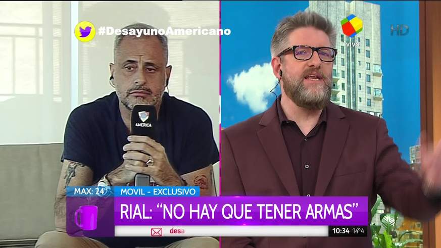Jorge Rial habló de su relación con Agustina Kämpfer: "Nos estamos preguntando por qué no estamos juntos y estamos buscando respuestas" 