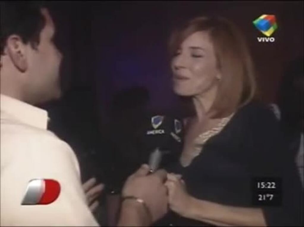 La reacción de Carla Peterson cuando le preguntaron por Martín Lousteau