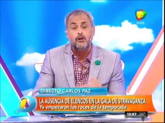 Jorge Rial y una impactante afirmación: "No trabajaría nunca más con actores"