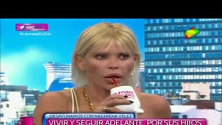 Nazarena Vélez y Carmen Barbieri dispararon contra Fabio Cuggini: "Cuando hay un brindis, si Carlín se moja los labios, no se va a morir"