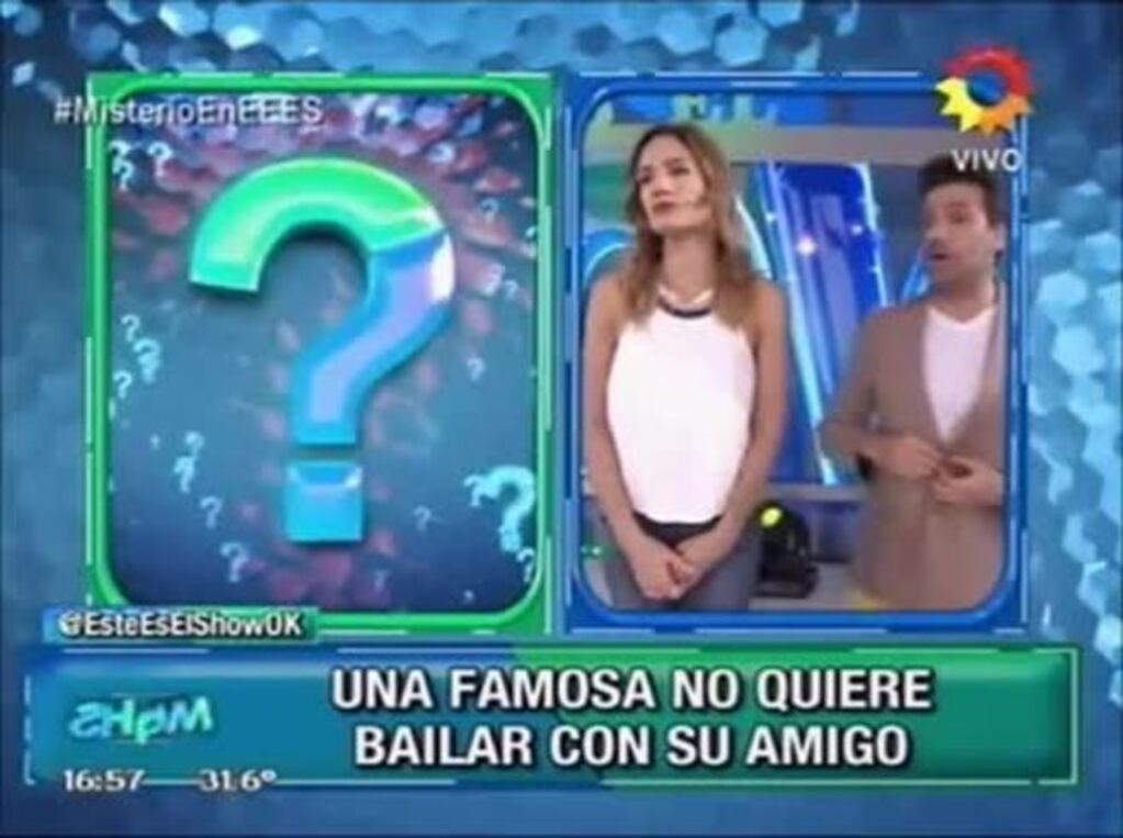 El blooper en vivo de Paula Chaves al presentar una nota engimática