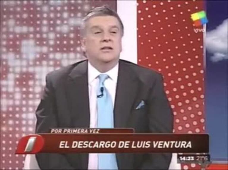 El descargo de Luis Ventura tras la declaración de Fabiana Liuzzi: "Pongo mis venas y mi sangre a disposición de la persona que lo reclame"