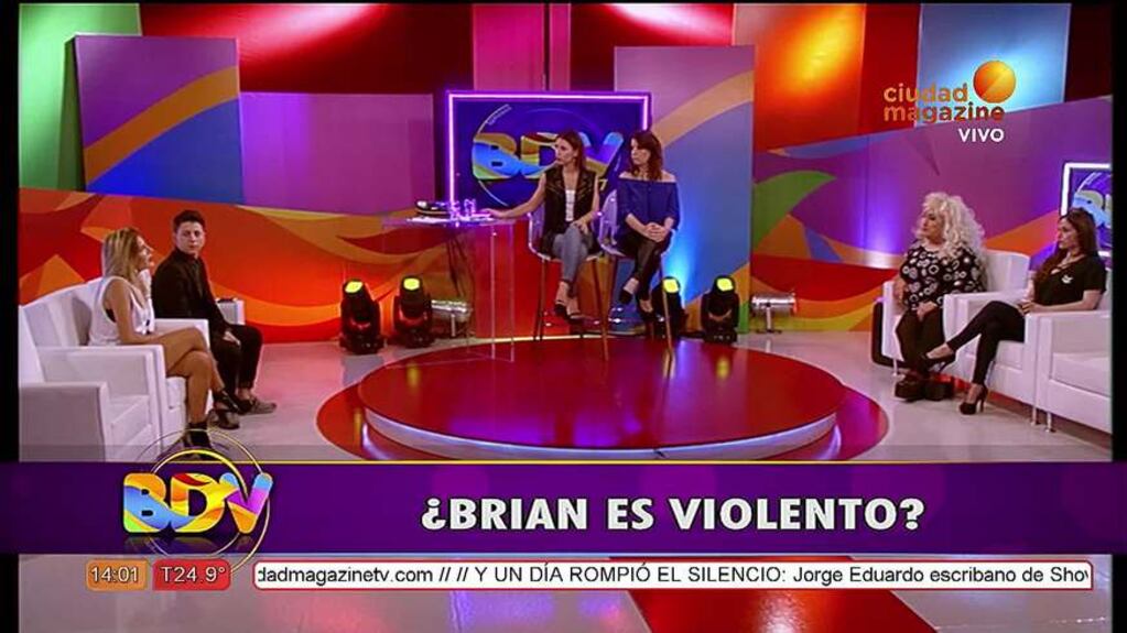 Marian Farjat acusó a Brian Lanzelotta de violento de género