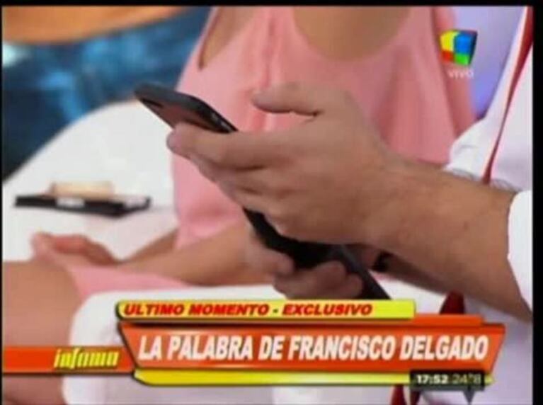 Francisco Delgado y la paternidad del hijo de Gisela Bernal: "No estoy enterado del cien por ciento de las cosas, quiero descansar antes de tomar las riendas de todo esto"