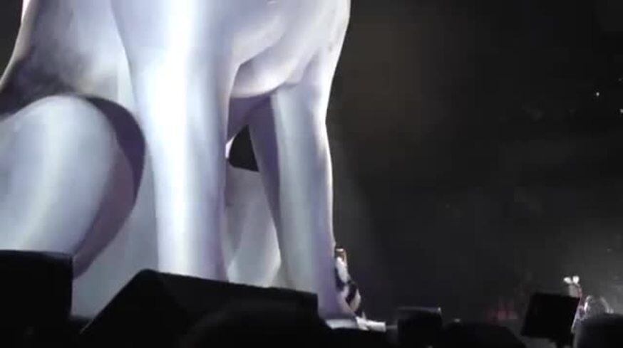 El llanto de Miley Cyrus en pleno show por la muerte de su perro