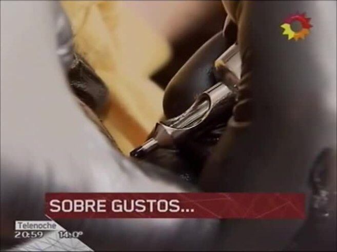 El chico que se tatuó la cara de Iván de Pineda habló en Telenoche