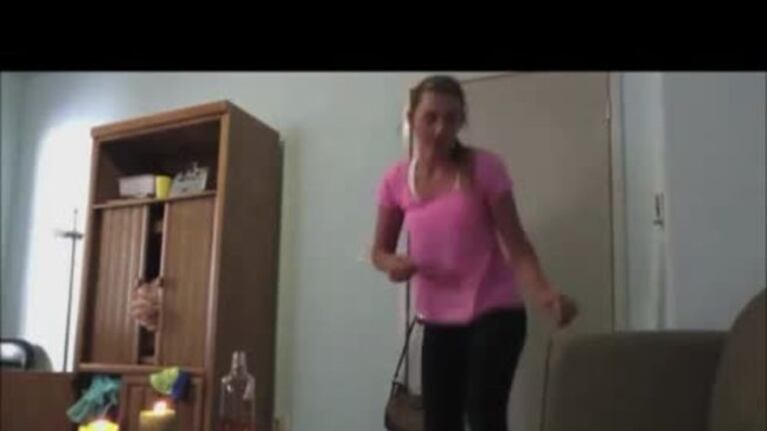 El video de la chica que bailaba y que casi provoca un incendio terminó siendo falso