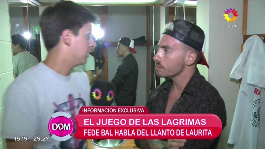 Fede Bal habló del llanto de Laurita Fernández