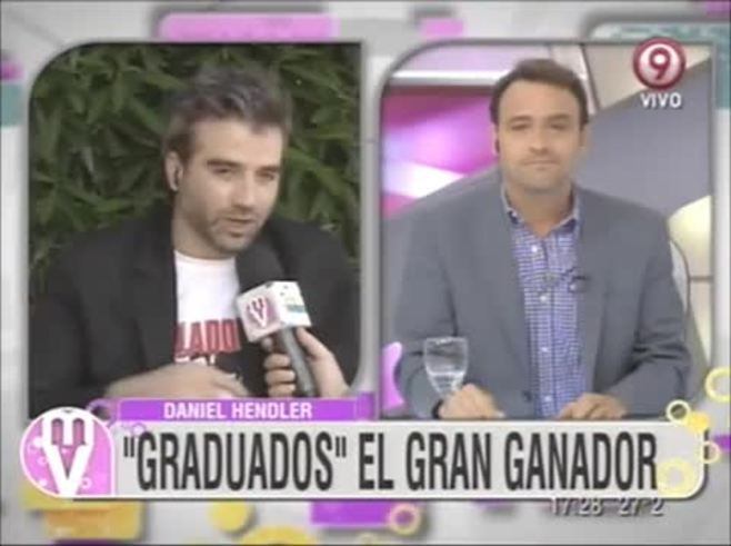 Daniel Hendler, irónico: "Con Andy Kusnetzoff me llevo peor que antes"