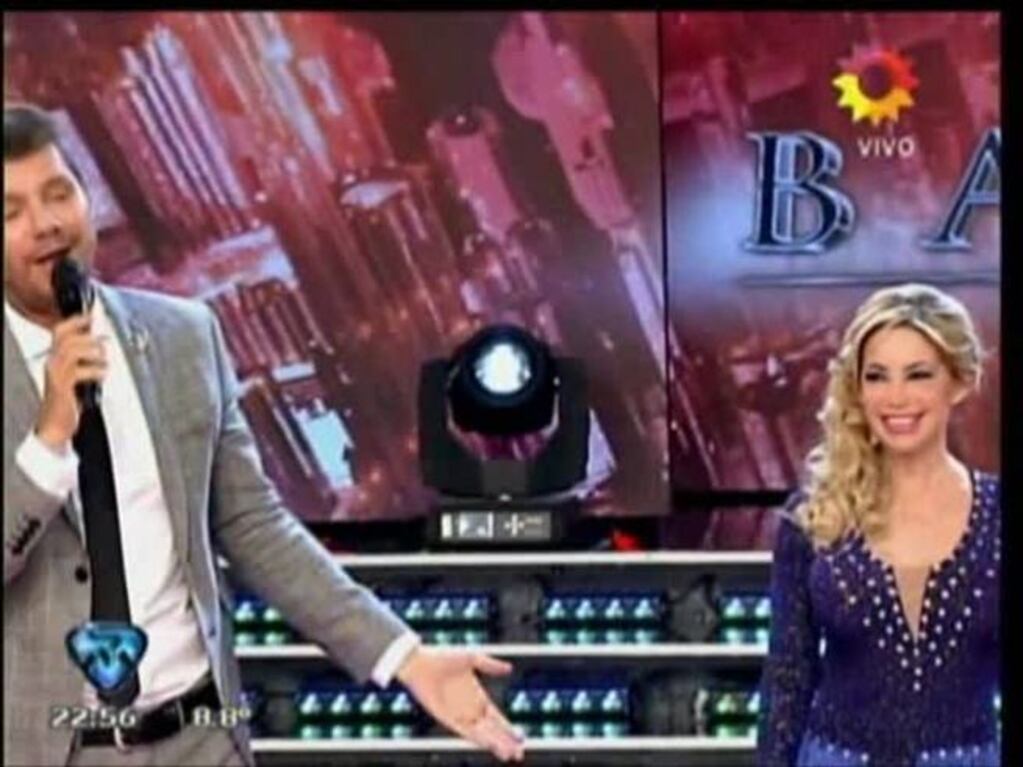 El desplante en vivo de Barby Franco a Fernando Burlando en Bailando 2016