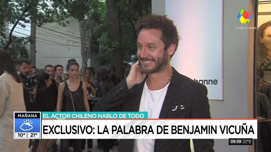 Benjamín Vicuña habló del encuentro de la China Suárez y Pampita