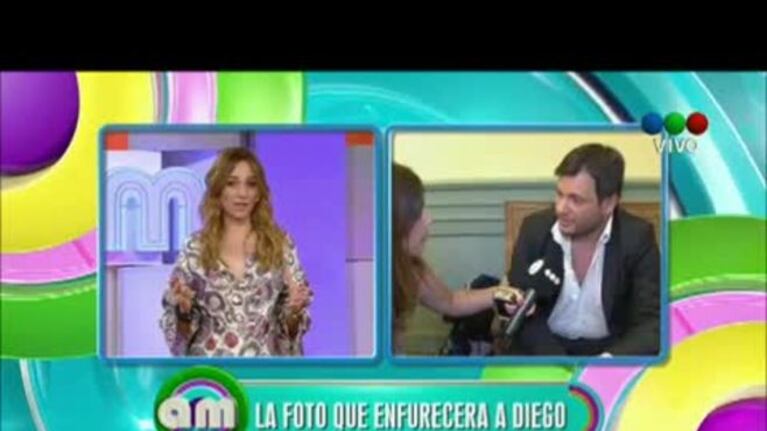 ¿Qué dirá Maradona? La foto del novio de Verónica Ojeda con Dieguito Fernando
