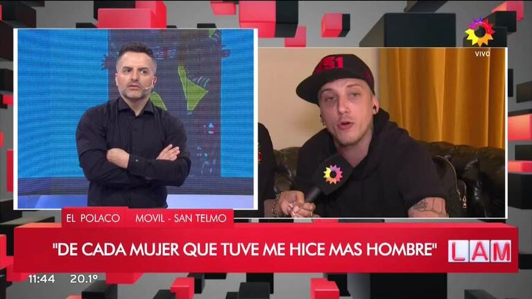 El Polaco habló de su relación actual con Karina