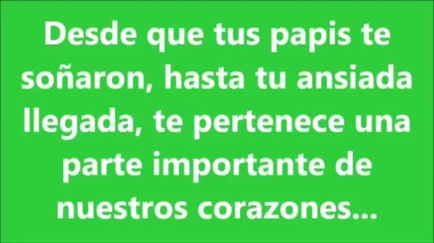 Video del "Feliz Cumple Príncipe Bastian"