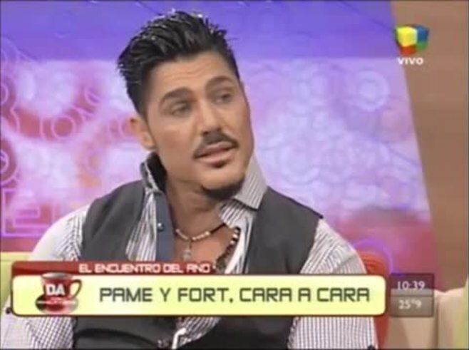 Cara a cara: Ricardo Fort y Pamela David limaron asperezas pero no se guardaron nada