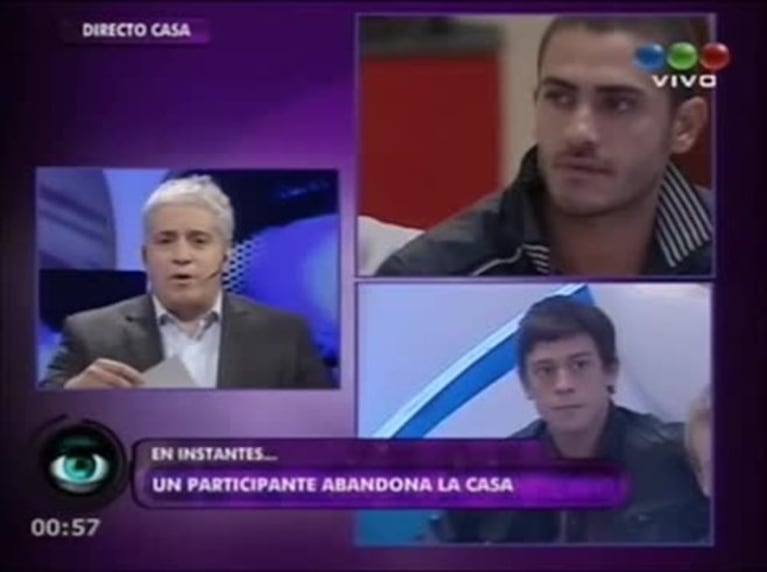 Batacazo en Gran Hermano 2012: Mario, sorpresivo eliminado 