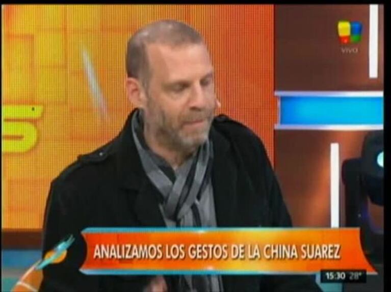 El análisis de los gestos de la China: el furcio final