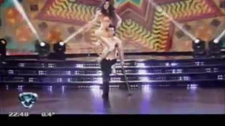 Bailando 2012: La cumbia de Valeria Archimó y Reinaldo Ojeda