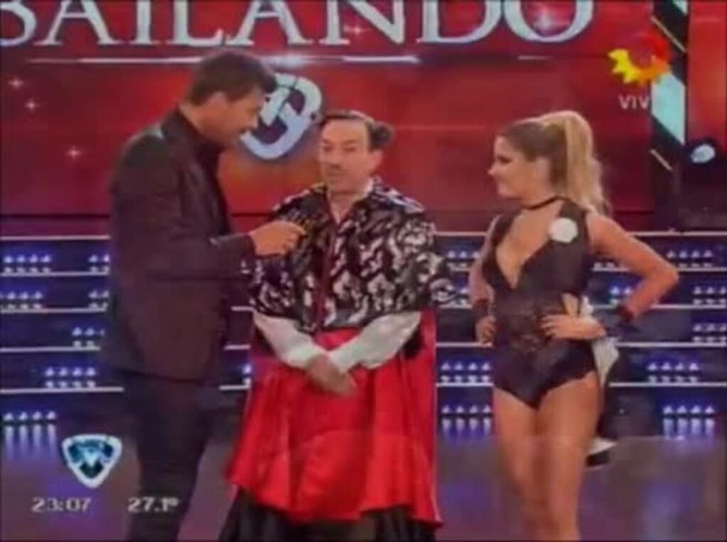 El brutal ataque de Moria Casán a Aníbal Pachano, quien no quiso bailar en ShowMatch