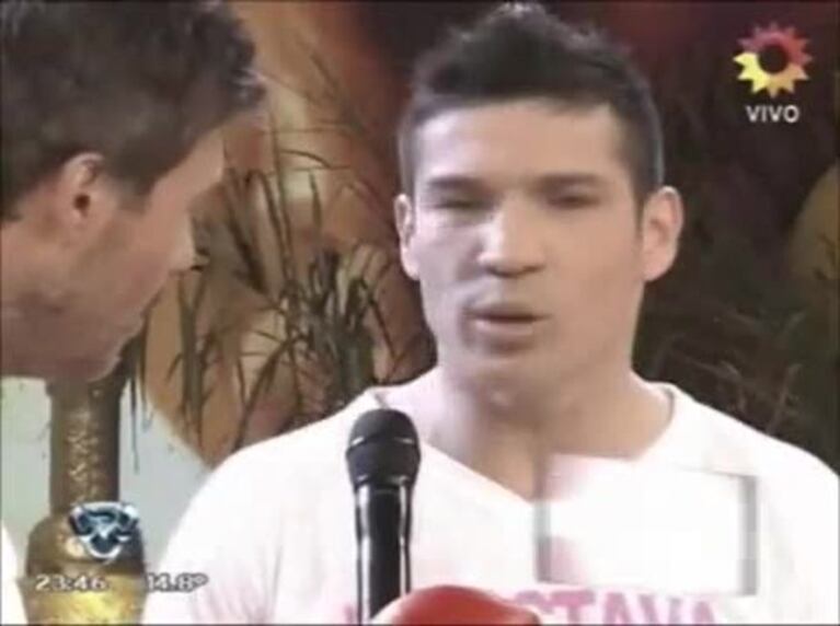 Maravilla Martínez peleó en ShowMatch con Marcelo Tinelli... ¡y le cortó la ceja!