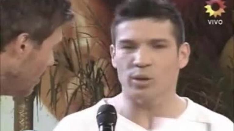 Maravilla Martínez peleó en ShowMatch con Marcelo Tinelli... ¡y le cortó la ceja!