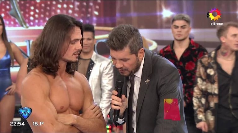 El piropo de La Tigresa del Oriente a Cristian Sancho en Bailando 2017