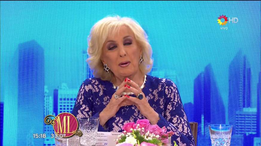 El comentario bomba de Mirtha sobre los rumores de romance entre Susana y Facundo Moyano