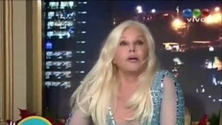 Susana Giménez defendió a Mirtha Legrand de Federico Luppi: "El no está bien"