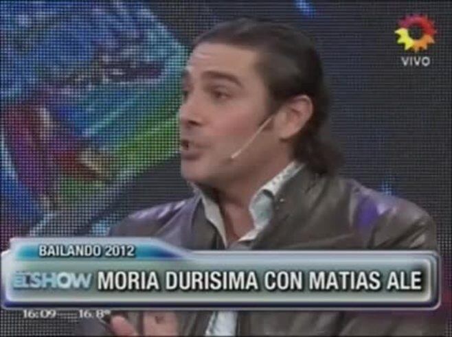 Matías Alé: “Invité conquistar a Carmen Barbieri”
