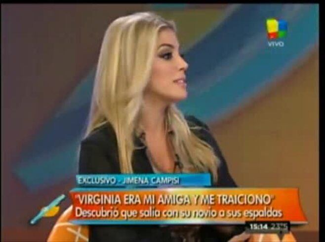 Virginia Gallardo, enojada con Jimena Campisi: "Jamás compartimos un hombre"