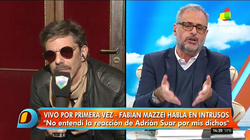 Fabián Mazzei habló de Griselda Siciliani en Intrusos