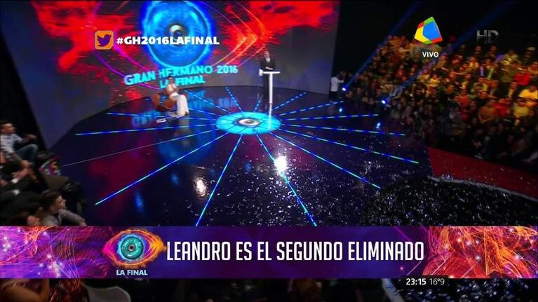 El tremendo grito de un espectador mientras Jorge Rial daba un resultado en la final de GH