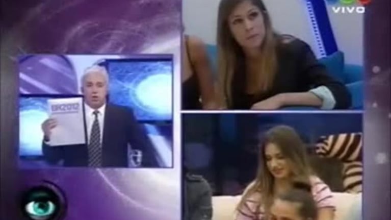 Florencia quedó eliminada de Gran Hermano 2012: la despedida de Juan Cruz