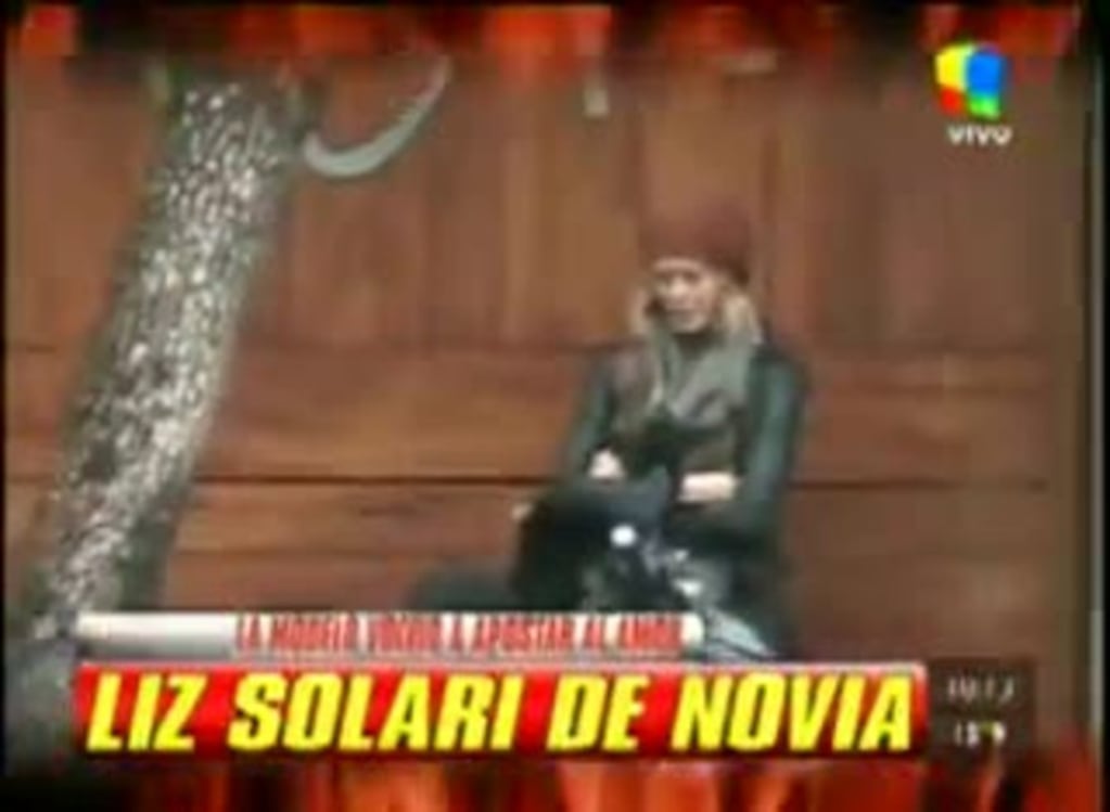 Liz Solari y su nuevo novio, juntos