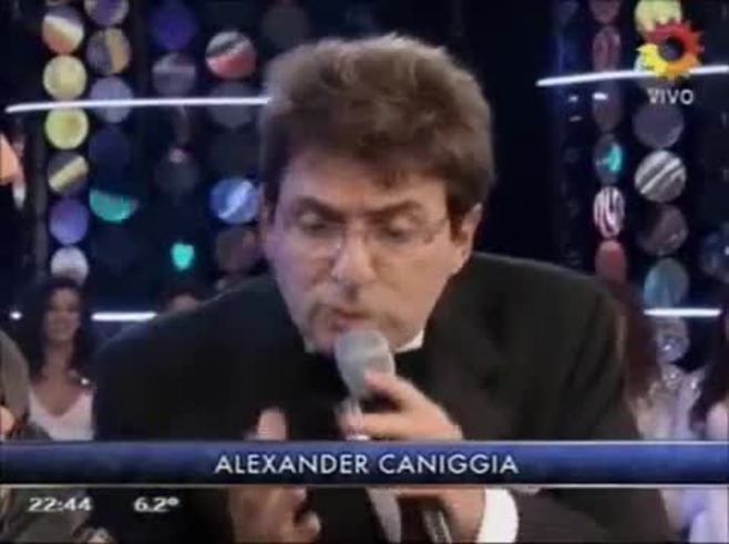 Matías Alé y una seguidilla de chistes básicos que hicieron reír a Alexander Caniggia