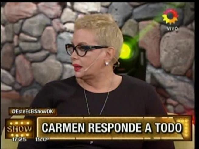 Tremendo cruce de Carmen Barbieri con Connie Ansaldi en Este es el Show 