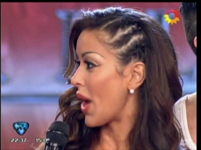 Pamela Sosa hizo bailar a Fede Hoppe en ShowMatch