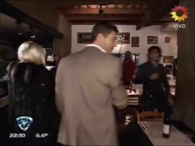 Charlotte Caniggia y Marcelo Tinelli: salida gasolera ¡y muchos tragos de más!